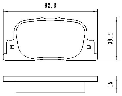 Колодки Winkod задние W0088BP