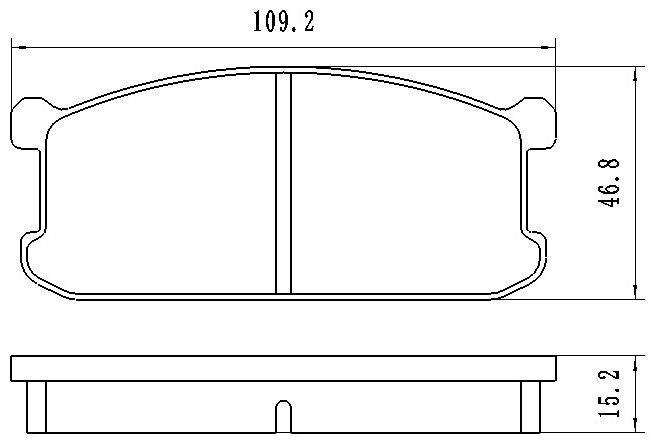 Колодки Winkod передние W0089BP