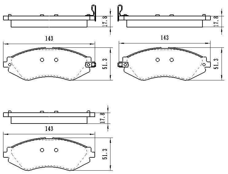Колодки Winkod передние W0120BP купить,NaN