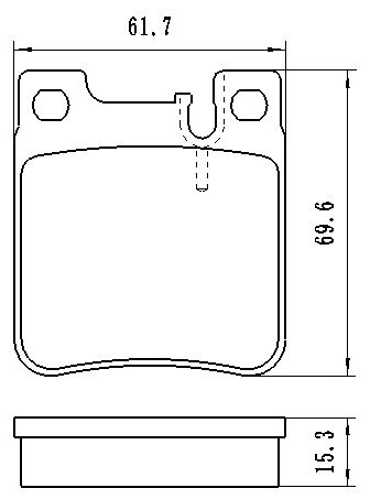 Колодки Winkod задние W0130BP купить,NaN