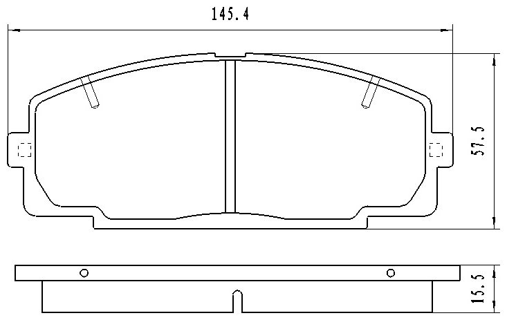 Колодки Winkod передние W0186BP
