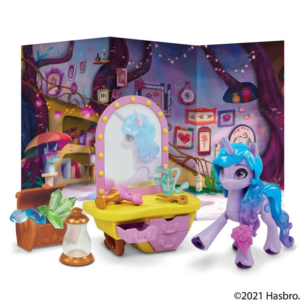 Игровой набор My Little Pony  Фильм сияющие сцены Иззи купить,NaN