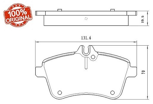 Колодки Winkod W1463BP