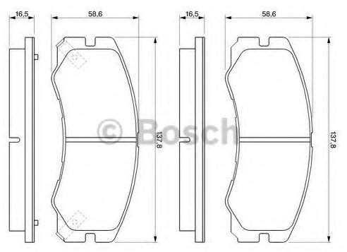 Колодки Bosch передние 0 986 424 366 купить,NaN