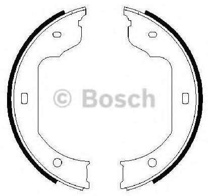 Колодки Bosch задние 0 986 487 625