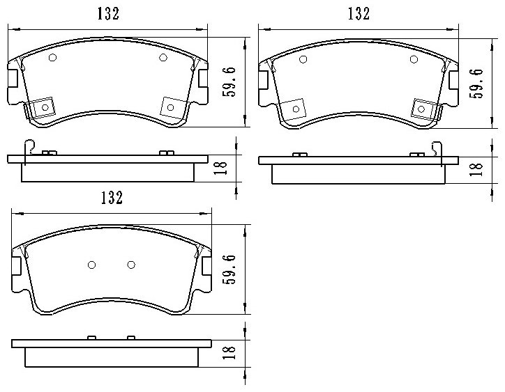 Колодки Winkod передние W1835BP
