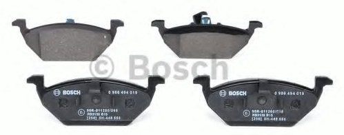 Колодки Bosch передние 0986494019 купить,NaN