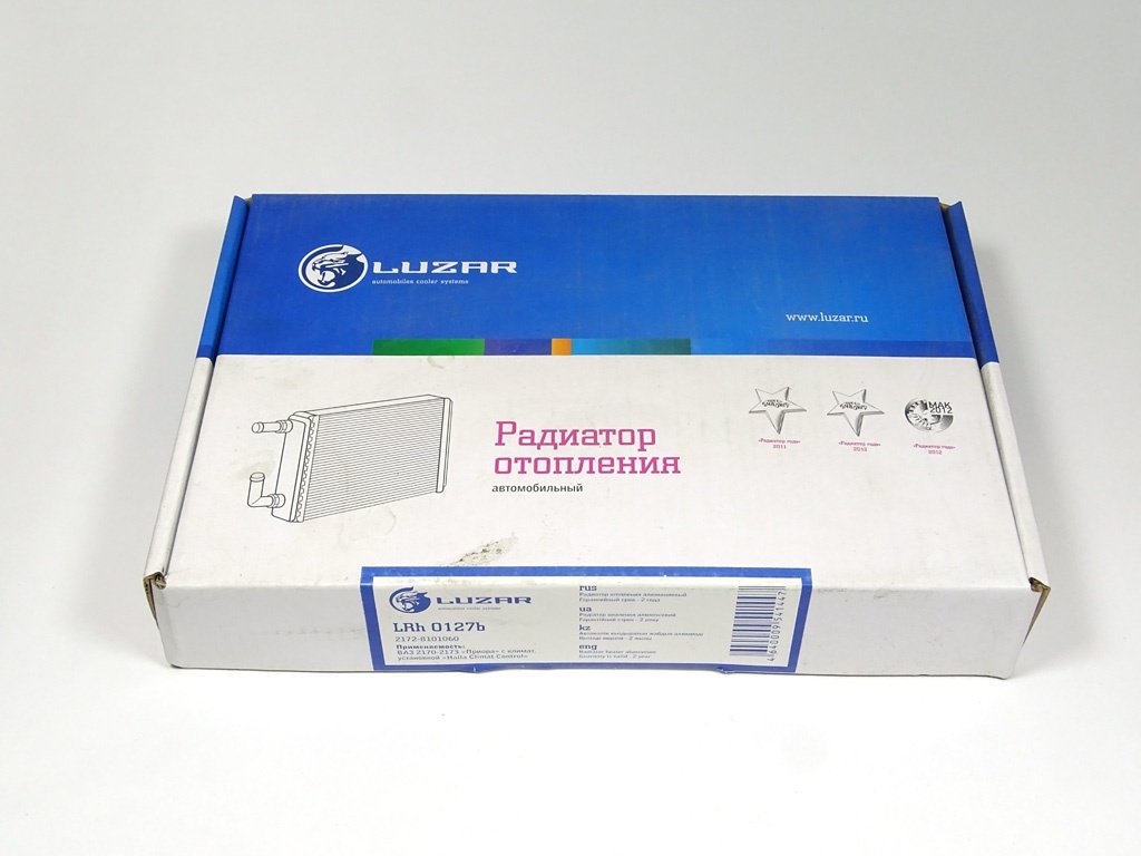 LUZAR радиатор печки LRh 0127b купить,NaN