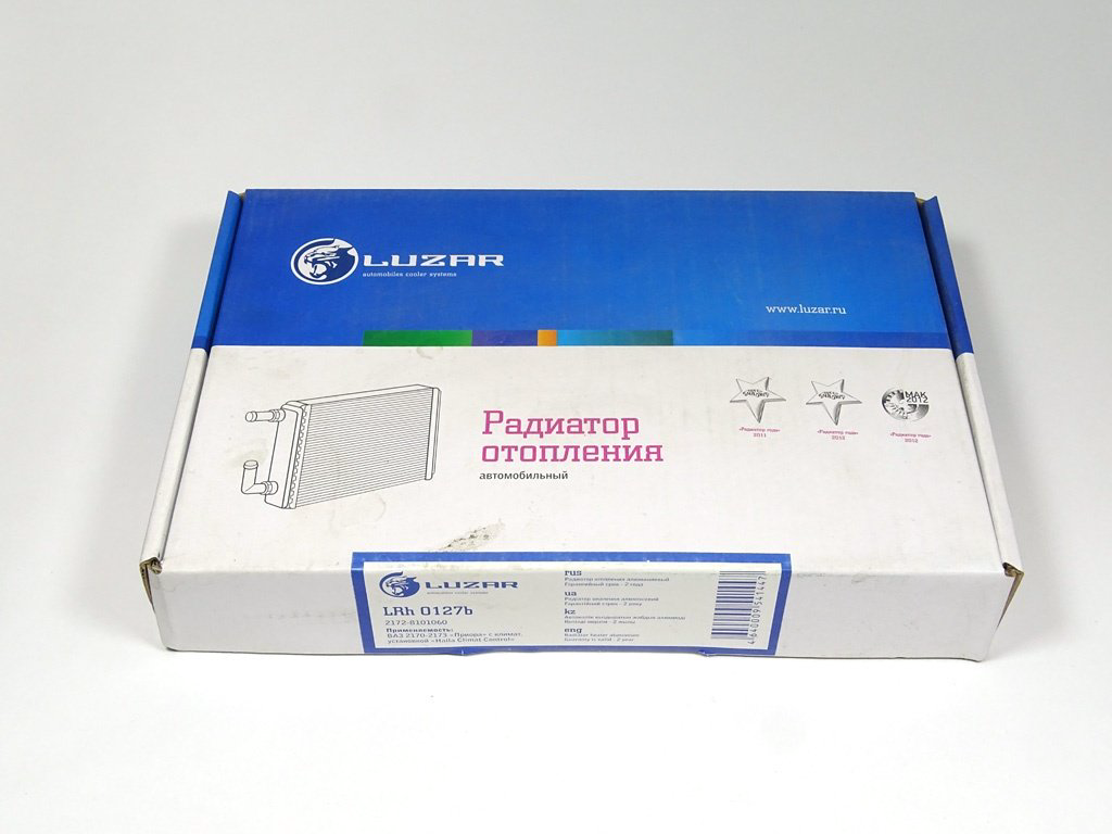 LUZAR радиатор печки LRh 0127b купить,NaN
