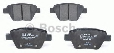 Колодки Bosch задние 0986494416