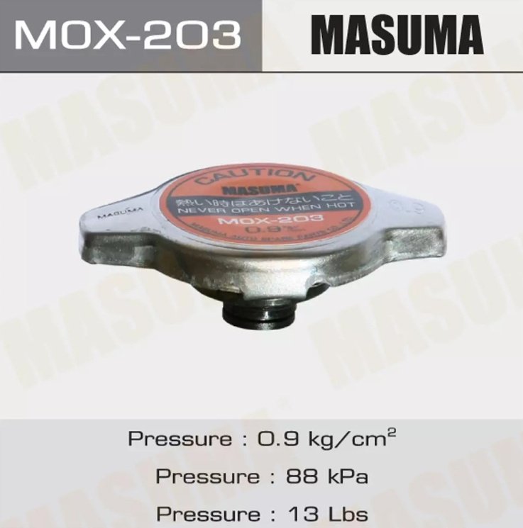 MASUMA крышка радиатора MOX-203 купить,NaN