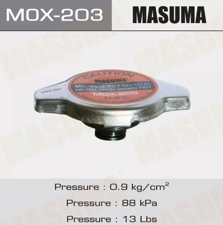 MASUMA крышка радиатора MOX-203 купить,NaN