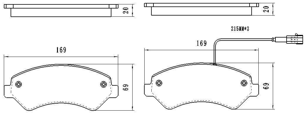 Колодки Winkod передние W1932BP купить,NaN