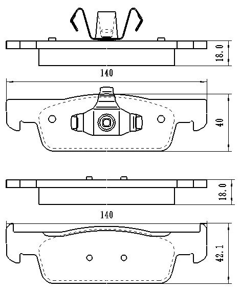 Колодки Winkod передние W1938BP купить,NaN