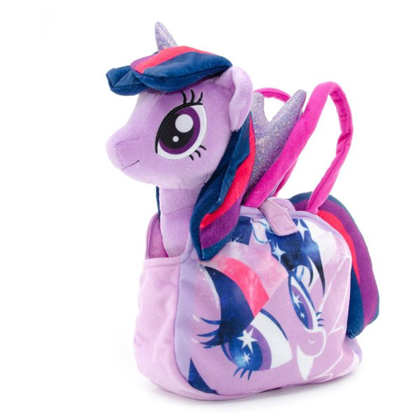 Мягкая игрушка  My Little Pony  Пони в сумочке Искорка   25см купить,NaN