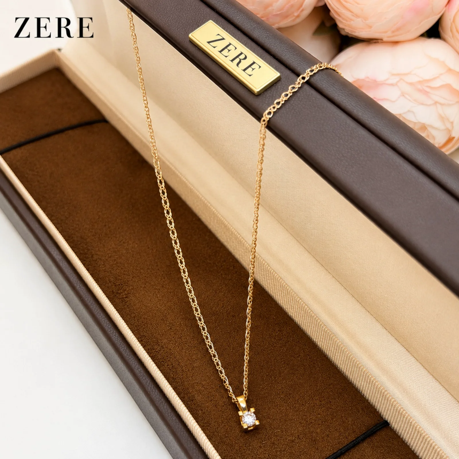 Цепочка с подвеской Zere ZR090505 45см 1.61гр