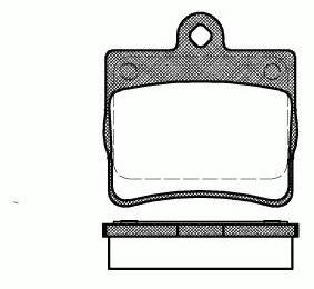 Колодки Road House задние 263000 купить,NaN