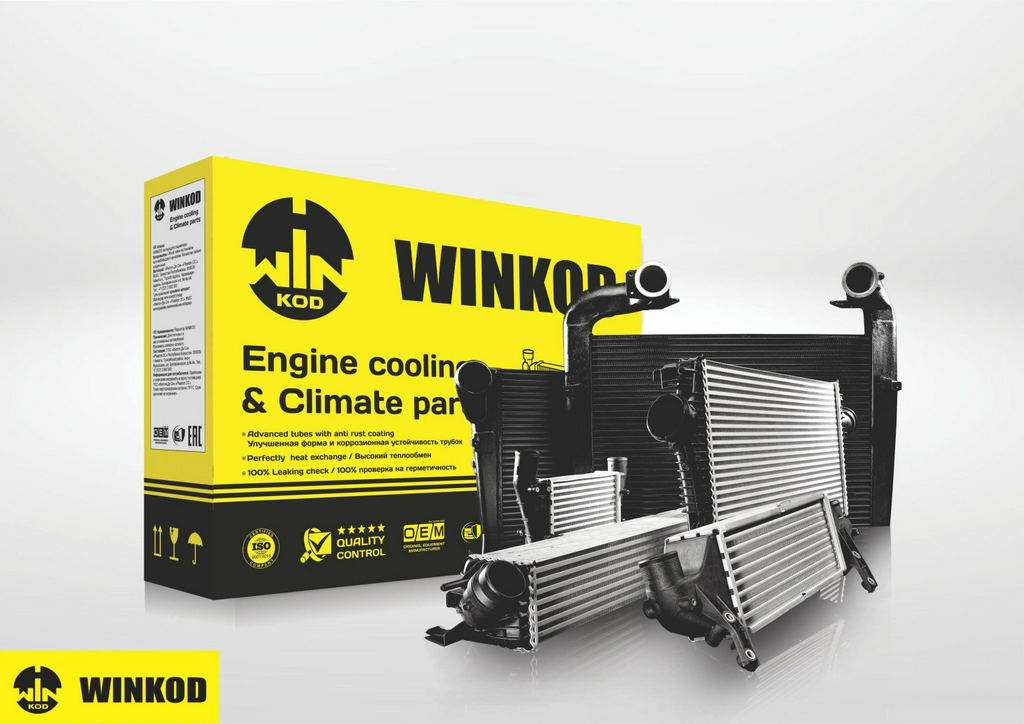 Winkod радиатор основной WRW1190
