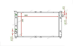 Winkod радиатор основной WRW1145