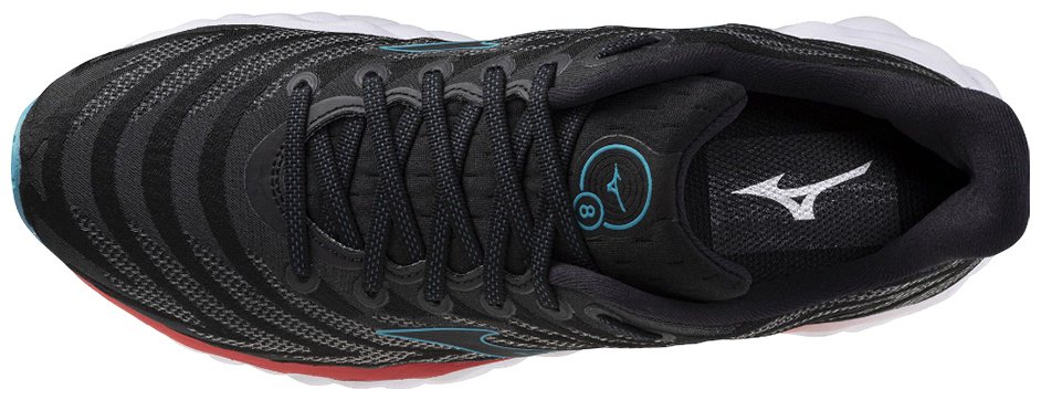 Кроссовки Mizuno Wave Sky 8 черный - ForteMarket Кроссовки Mizuno Wave Sky 8 черный купить,0