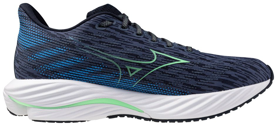 Кроссовки Mizuno Wave Rider 28 синий купить,NaN