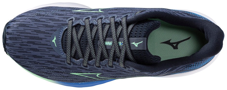 Кроссовки Mizuno Wave Rider 28 синий купить,NaN