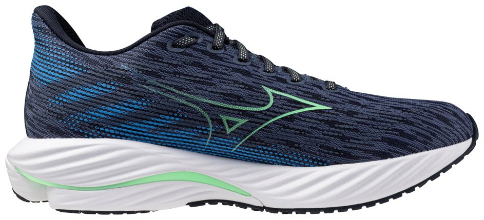 Кроссовки Mizuno Wave Rider 28 синий купить,NaN