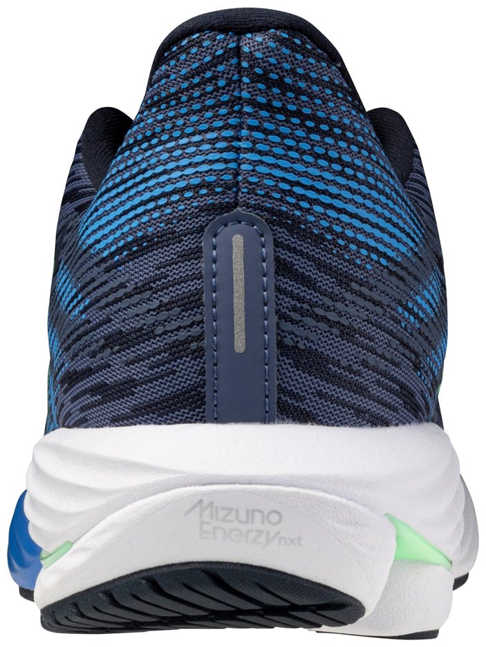 Кроссовки Mizuno Wave Rider 28 синий купить,NaN
