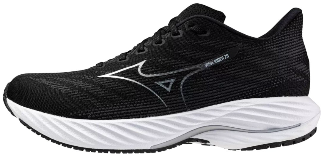 Кроссовки Mizuno Wave Rider 28 2E черный купить,89900