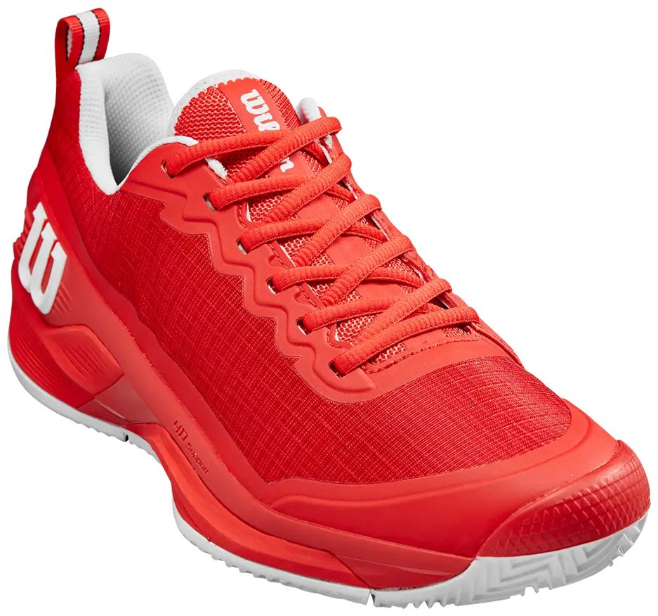 Кроссовки Wilson Rush Pro 4.5 Clay красный купить,NaN