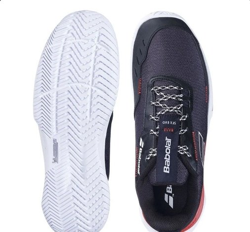 Кроссовки Babolat красный, черный купить,0