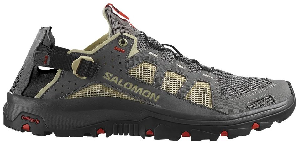 Кроссовки Salomon Techamphibian 5 серый купить,NaN