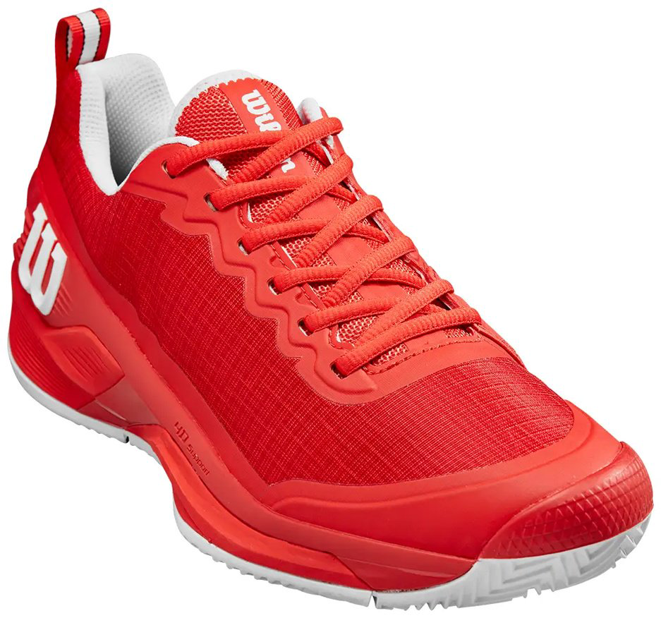 Кроссовки Wilson Rush Pro 4.5 Clay красный купить,NaN