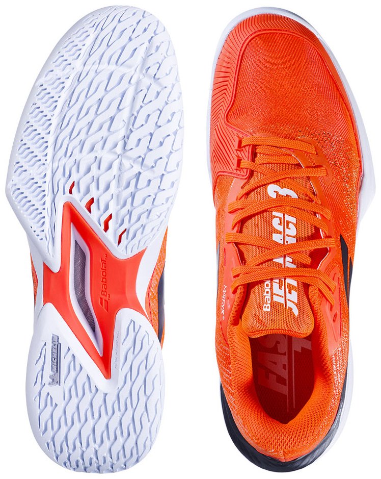 Кроссовки Babolat Jet Mach 3 AC оранжевый купить,0