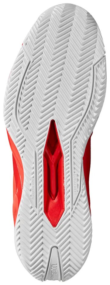 Кроссовки Wilson Rush Pro 4.5 Clay красный купить,0