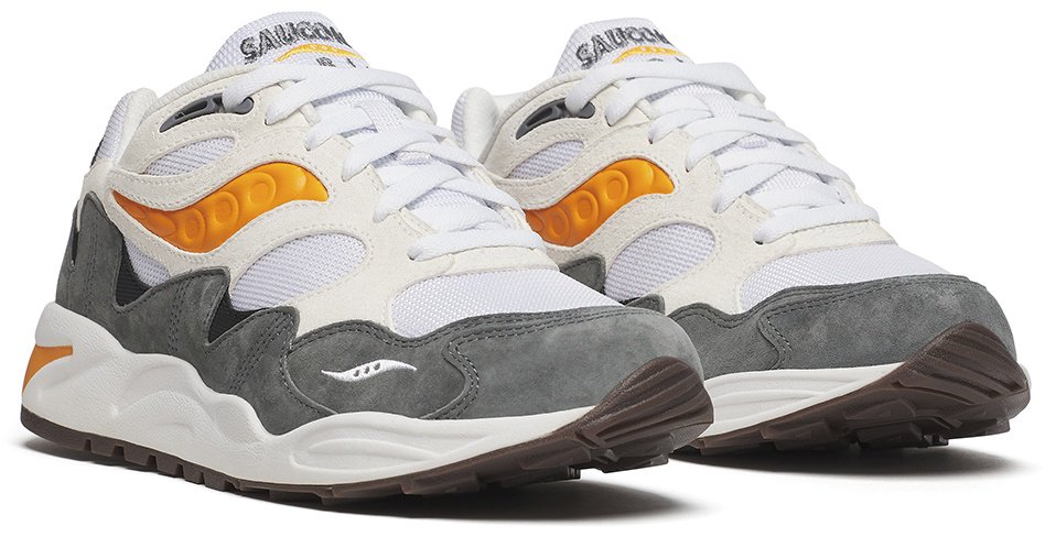 Кроссовки Saucony Grid shadow 2 белый купить,0