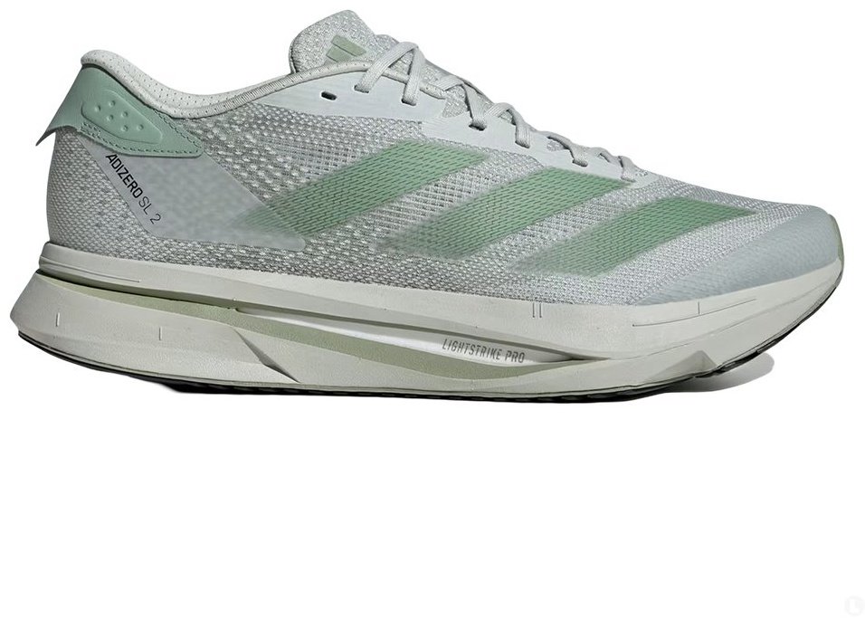 Кроссовки adidas Adizero sl2 зеленый, серый купить,NaN