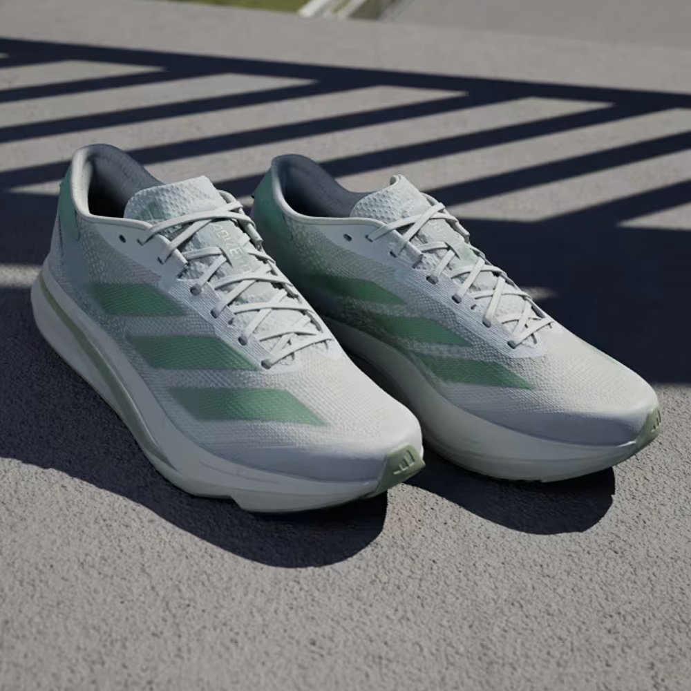Кроссовки adidas Adizero sl2 зеленый, серый купить,NaN