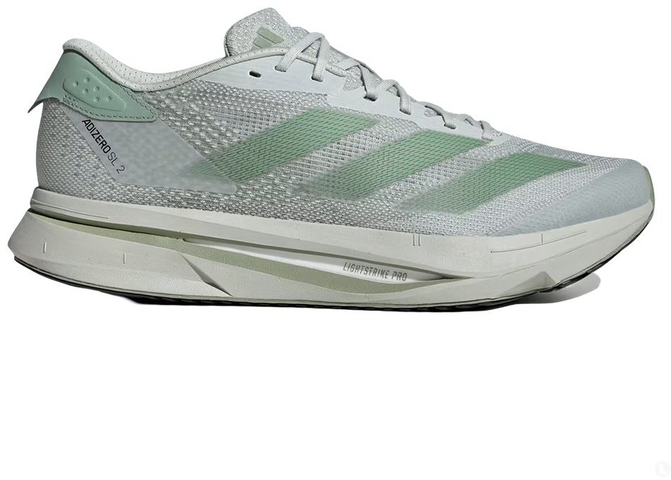 Кроссовки adidas Adizero sl2 зеленый, серый купить,79900