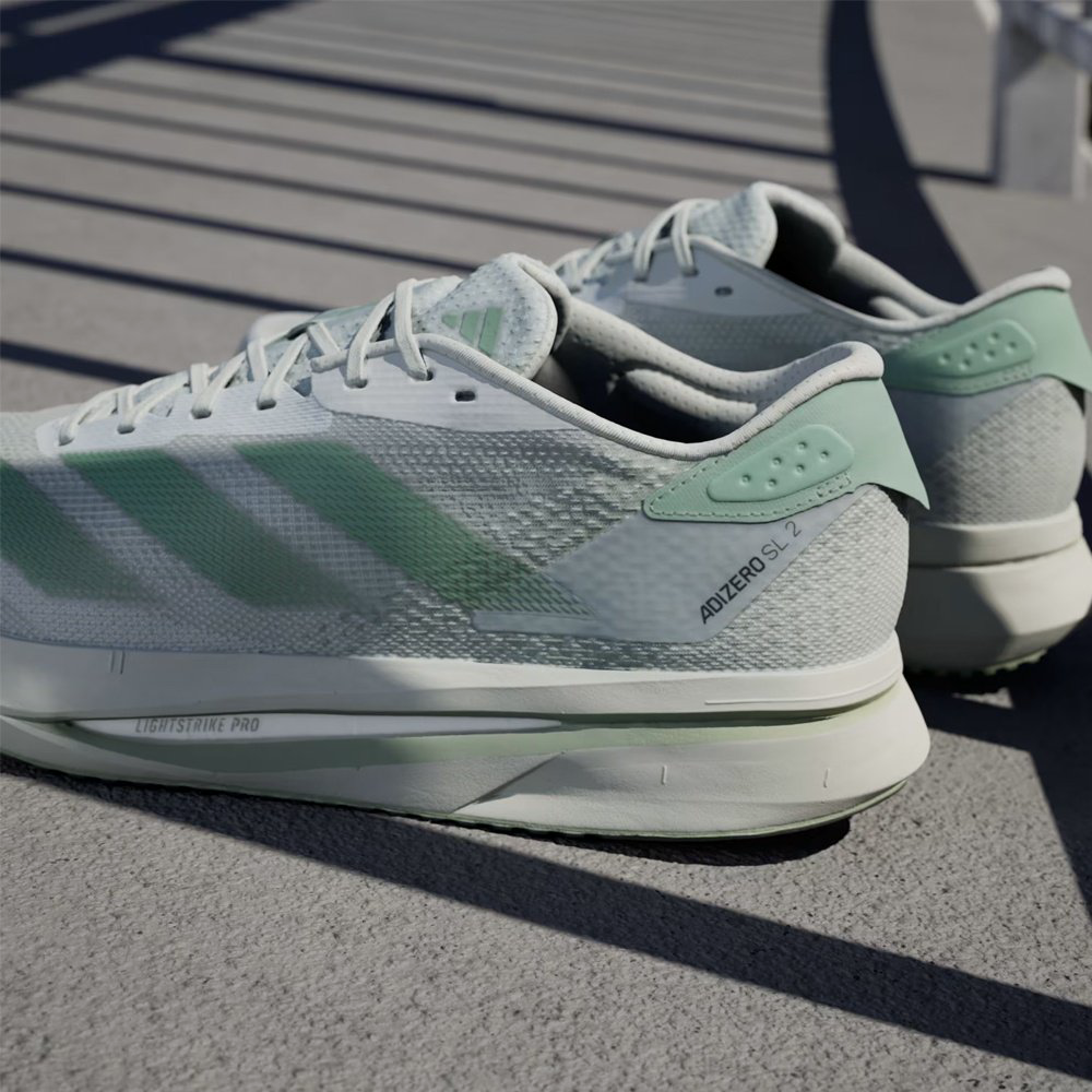 Кроссовки adidas Adizero sl2 зеленый, серый купить,79900