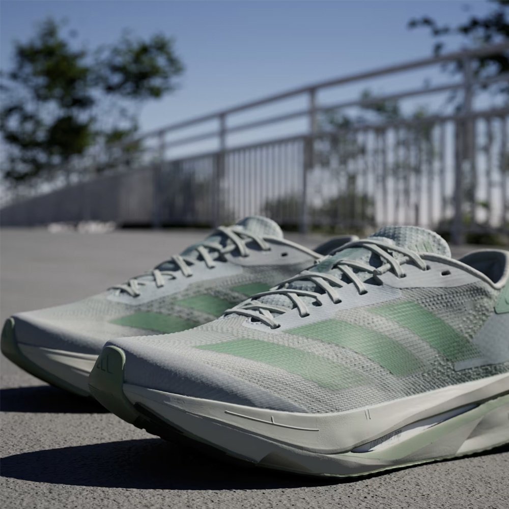 Кроссовки adidas Adizero sl2 зеленый, серый купить,0