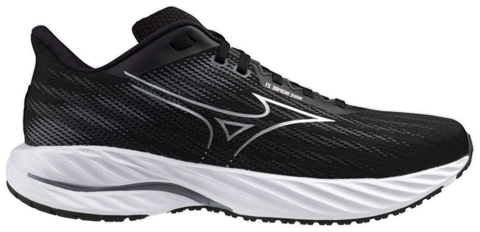 Кроссовки Mizuno Wave Inspire 21 2E черный купить,NaN