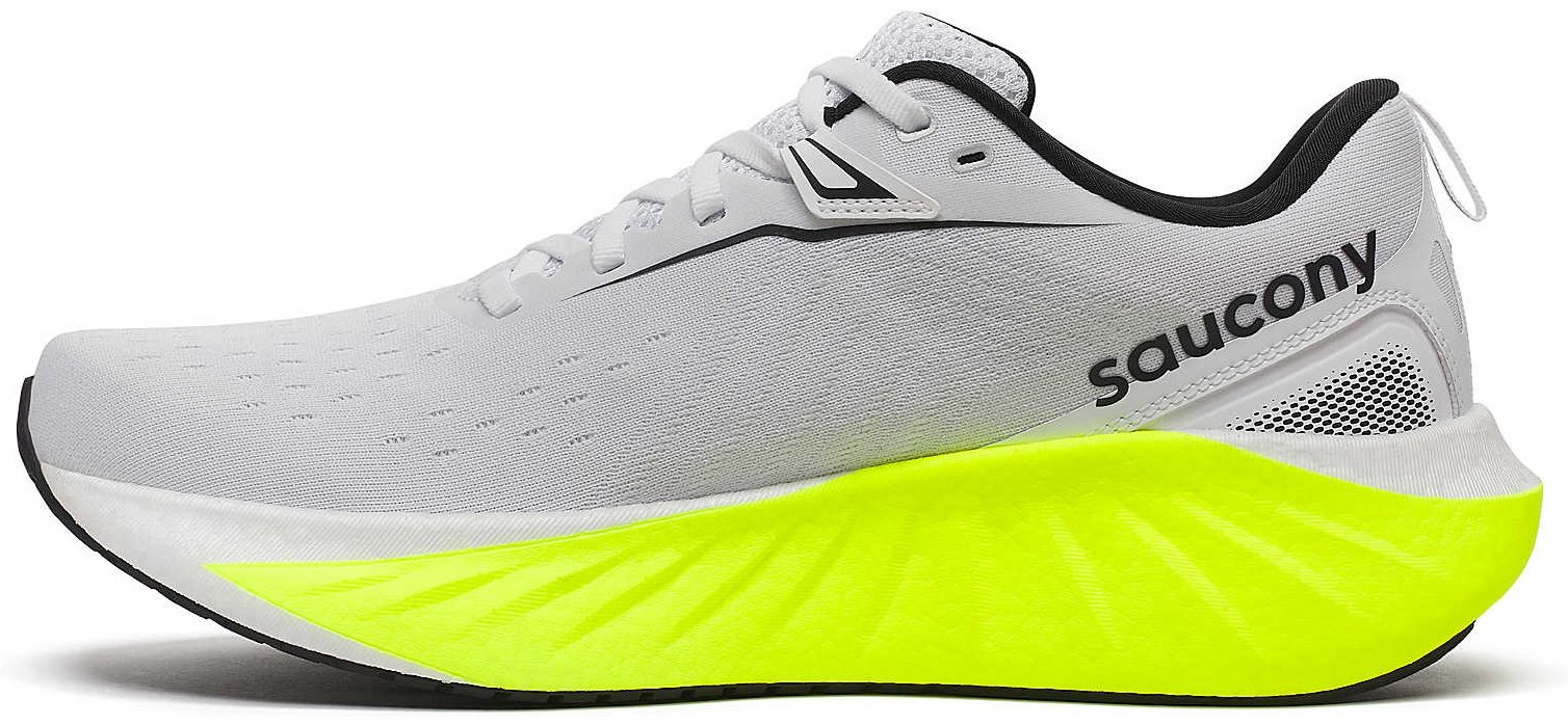 Кроссовки Saucony Triumph 22 белый, желтый купить,NaN