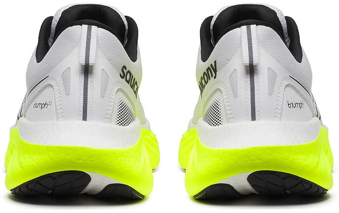 Кроссовки Saucony Triumph 22 белый, желтый купить,NaN