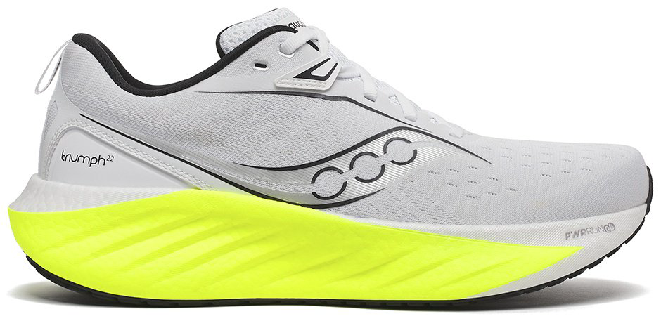 Кроссовки Saucony Triumph 22 белый, серый купить,NaN