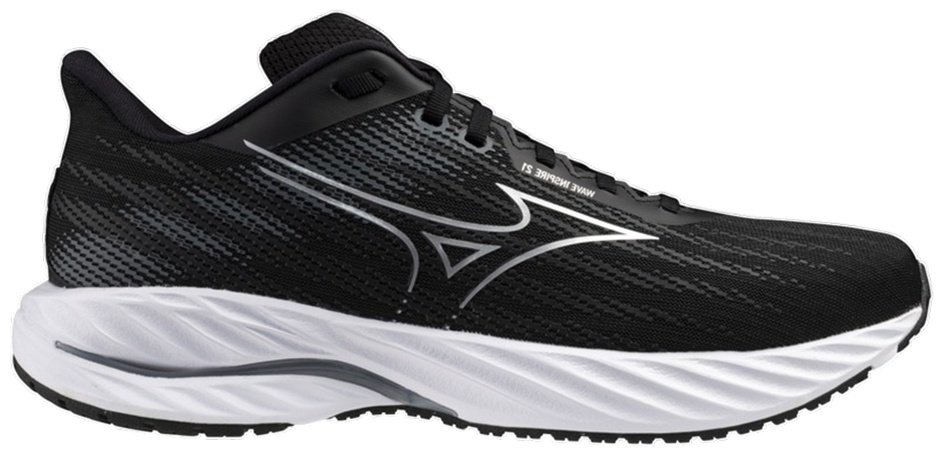 Кроссовки Mizuno Wave Inspire 21 2E черный купить,NaN