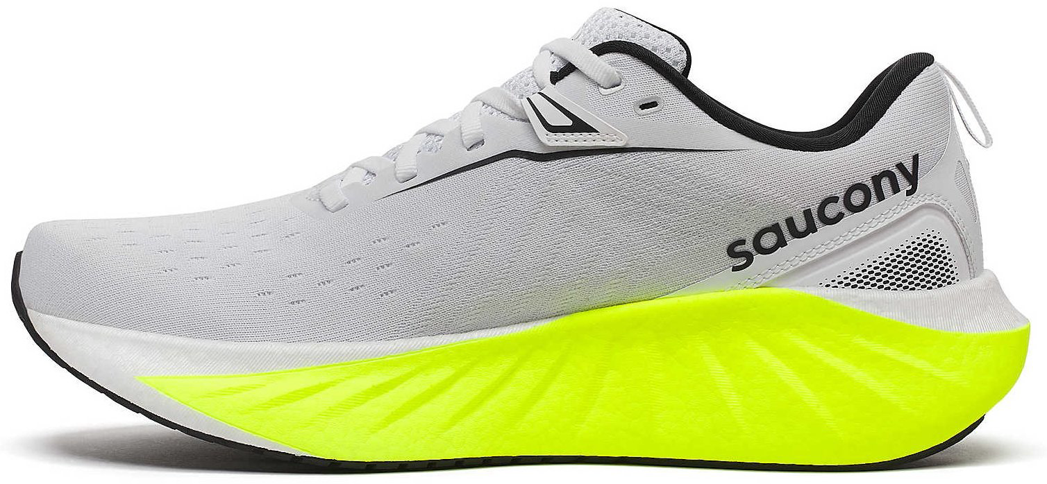 Кроссовки Saucony Triumph 22 белый, желтый купить,NaN