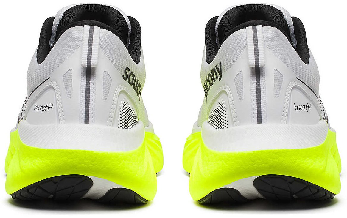 Кроссовки Saucony Triumph 22 белый, желтый купить,NaN