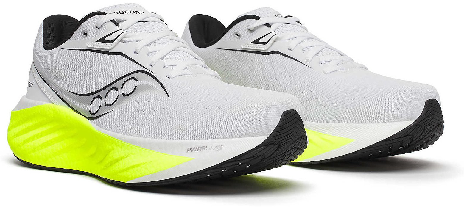 Кроссовки Saucony Triumph 22 белый, желтый купить,NaN