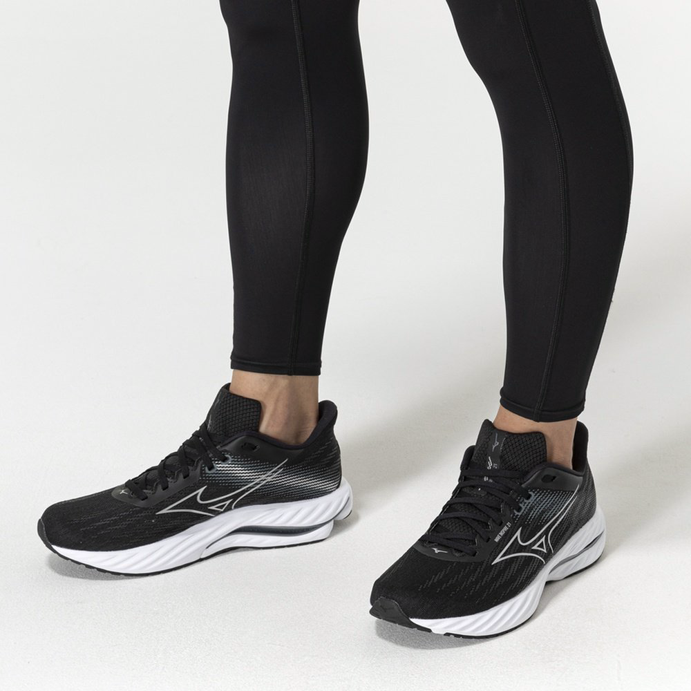 Кроссовки Mizuno Wave Inspire 21 2E черный купить,NaN